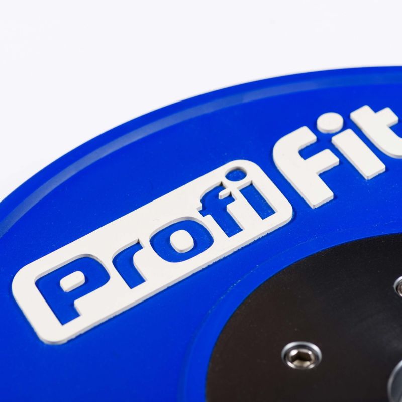 Диск профессиональный обрезиненный HARD цветной D51 мм PROFI-FIT 20 кг