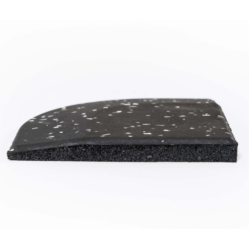 Бордюр резиновый угловой (Sport Рlit Premium) 150x150x15 мм PROFI-FIT