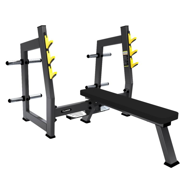 A3043М Скамья-стойка для жима штанги лёжа с площадкой для страховки