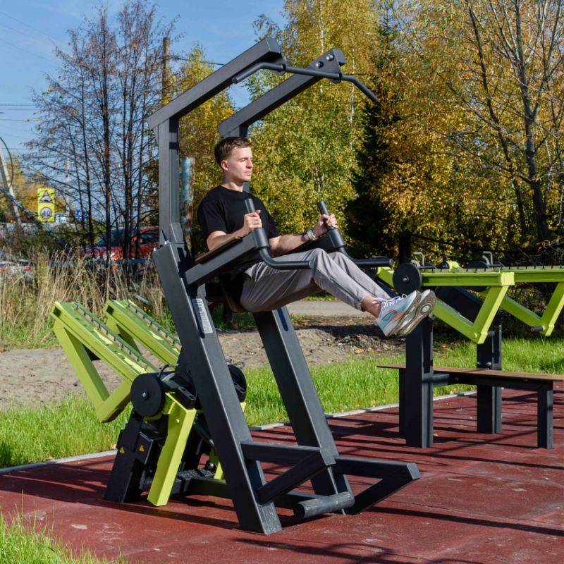 Power-1803 Уличный тренажер Гравитрон с переменной нагрузкой ZAVODSPORTA