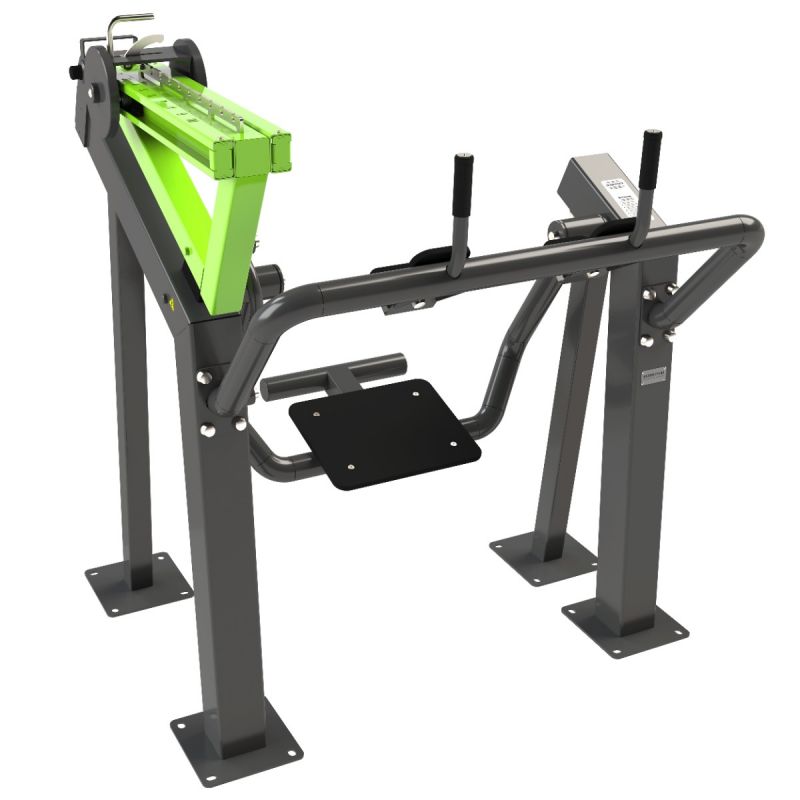 P-1814 Уличный тренажер Пресс-машина с переменной нагрузкой ZAVODSPORTA