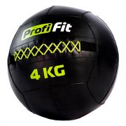 Медицинбол набивной (Wallball) PROFI-FIT 4 кг