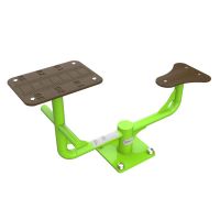 Fix-1703 Уличный тренажер Растяжка сидя с мерной шкалой ZAVODSPORTA