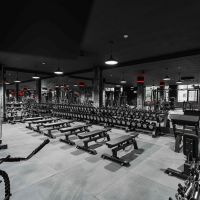 Гантельный ряд полиуретановый LEVEL (шаг 2,5 кг, 5 пар) PROFI-FIT 27,5-37,5 кг