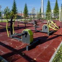 Cardio-1901 Уличный Велотренажер горизонтальный с безынерционным нагрузочным механизмом ZAVODSPORTA