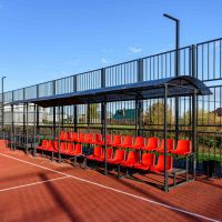S-1001 Феникс Ограждение спортивной площадки 24х15х3,75 м ZAVODSPORTA