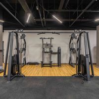 U3009D Турник, брусья с противовесом. Стек 88 кг