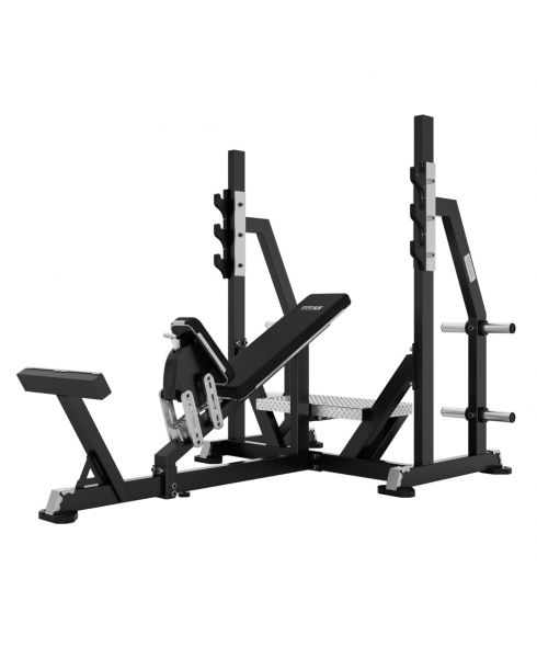Y971ZAM Скамья-стойка для жима под углом вверх